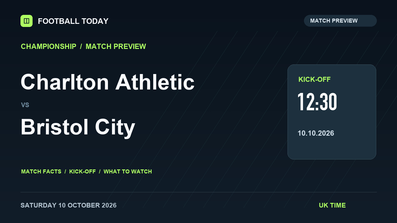 Charlton Athletic vs Bristol City match preview