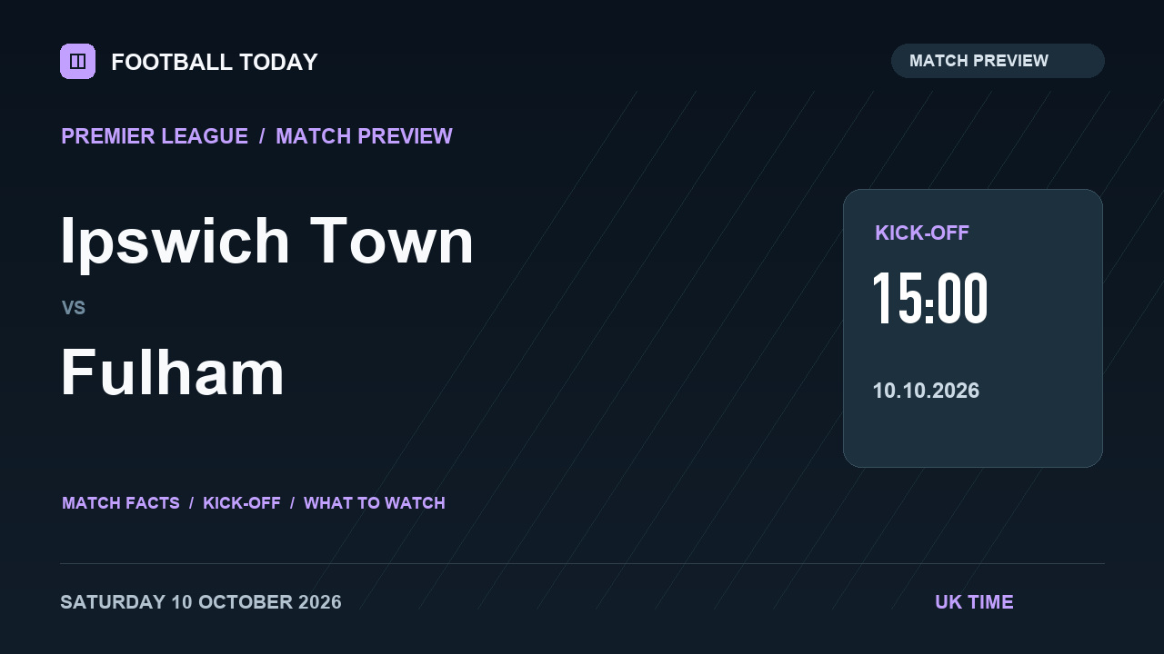 Ipswich Town vs Fulham match preview
