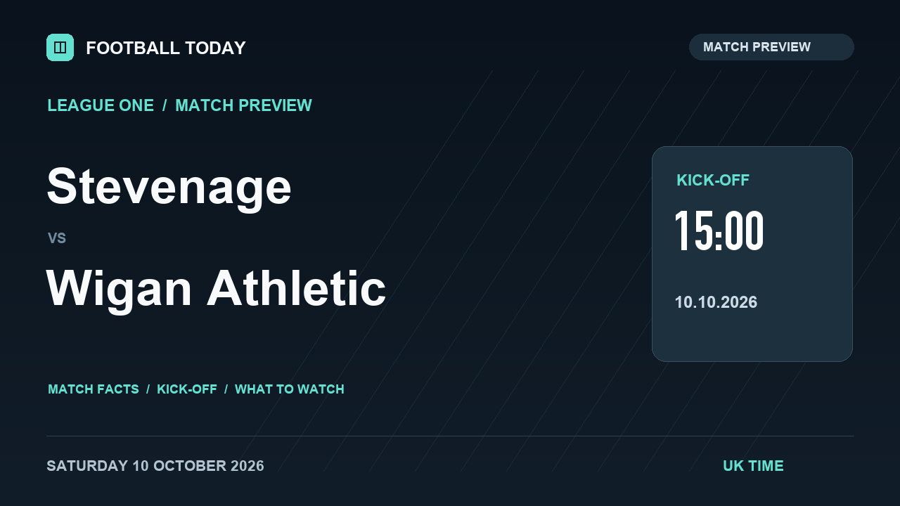 Stevenage vs Wigan Athletic match preview